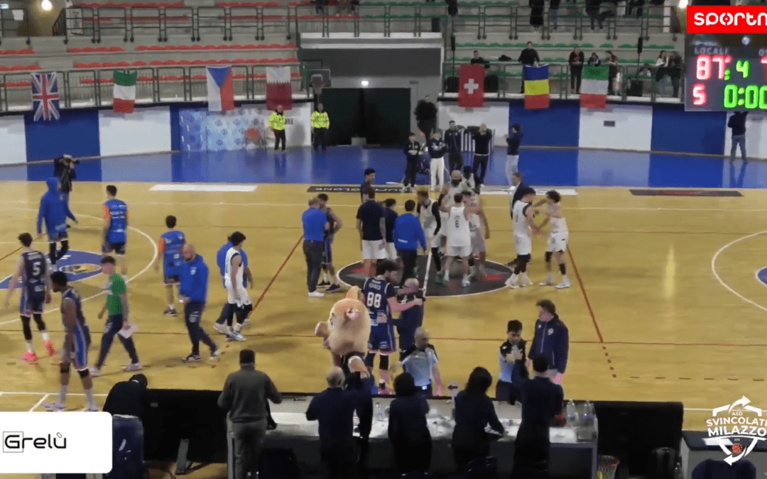 Basket. Super Svincolati Milazzo ammazza la capolista Monopoli: top Lalic e Rimsa e grande prova di roster
