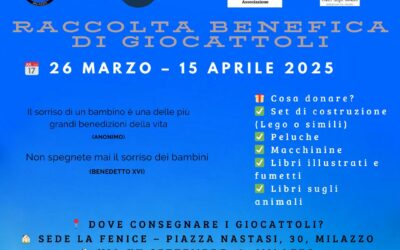 Milazzo unita per una Pasqua nel segno della solidarietà: “Giocattoli ai bimbi meno fortunati”
