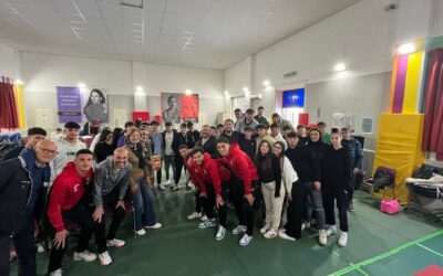 Barcellona PG. Incontro studenti – Nuova Igea Virtus all’Istituto ITT-LSSA Copernico