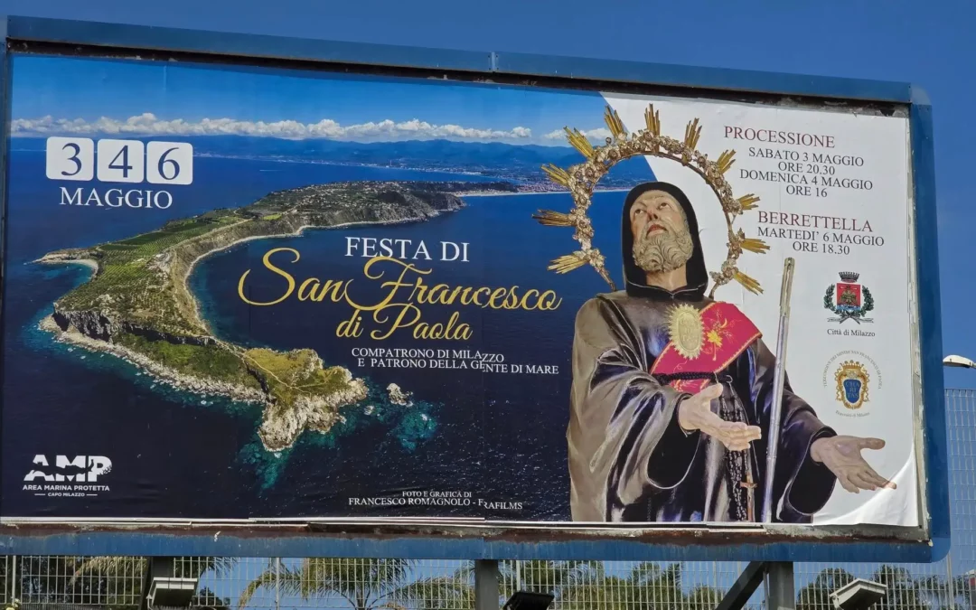 Milazzo. La festa di San Francesco, processione sabato e domenica: il programma