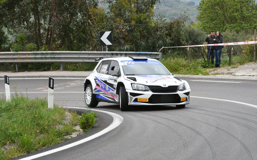 La Nebrosport non resiste al richiamo de ”La Cursa”, al via della Targa Florio con Galipo’- Marino su Skoda Fabia R5