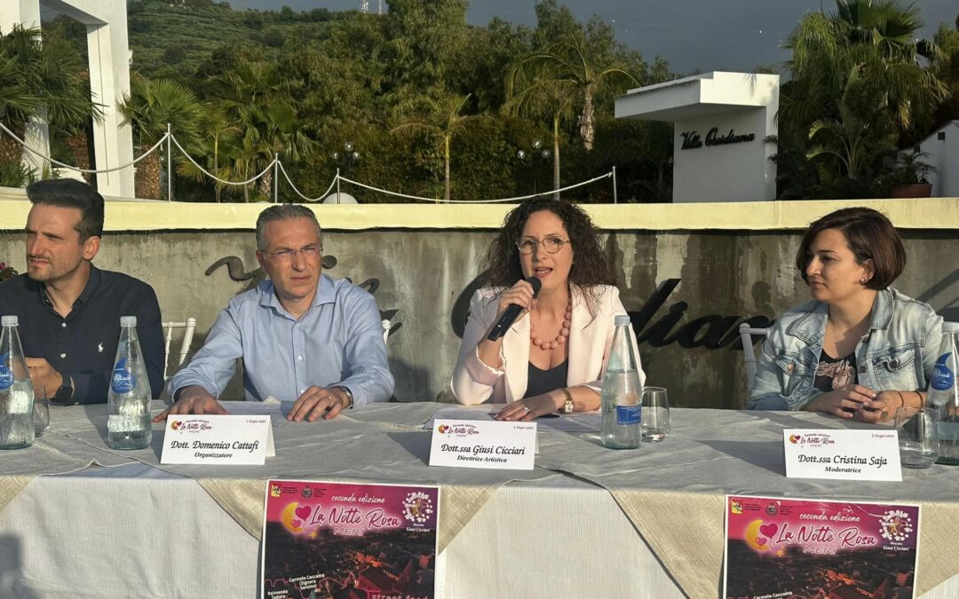 La Notte Rosa a Merì tra spettacolo, musica, street-food e comicità