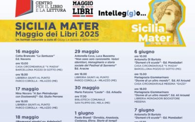 Al via quinto “Maggio dei libri” per la rubrica culturale “Sicilia Mater”, la prima alla Casa circondariale “V.Madìa” di Barcellona PG.