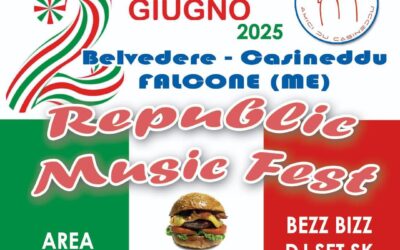 Nasce il “Republic Music Fest” a Falcone la prima edizione nel borgo di Belvedere