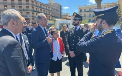 Barcellona PG. Visita del Presidente Commissione Parlamentare Battilocchio: “Sicurezza cittadina è priorità”