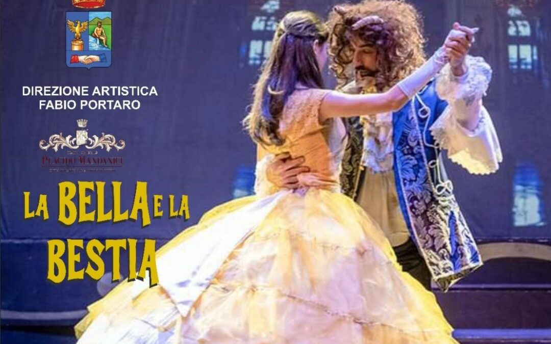 La magia de “La Bella e la Bestia” incanta il Teatro Mandanici: il musical della Compagnia Il Cuore di Argante