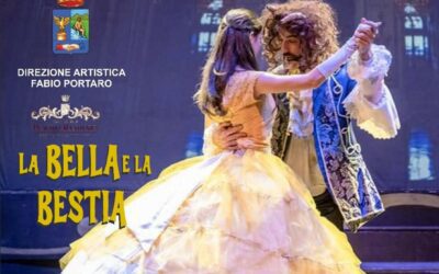La magia de “La Bella e la Bestia” incanta il Teatro Mandanici: il musical della Compagnia Il Cuore di Argante