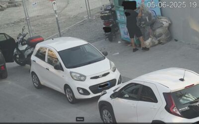 Milazzo. Le fototrappole “beccano” incivili in piazza 25 Aprile