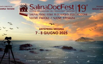 SalinaDocFest 19. Nuove Parole, Nuove Immagini: Il viaggio comincia da Messina il 7 e l’8 giugno 2025