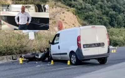Patti. Ennesima tragedia, scontro moto – furgone: muore il 51enne Andrea Trimarchi