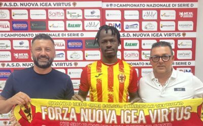 Calcio. Nuova Igea Virtus, arriva anche il forte attaccante Boubacar Samake