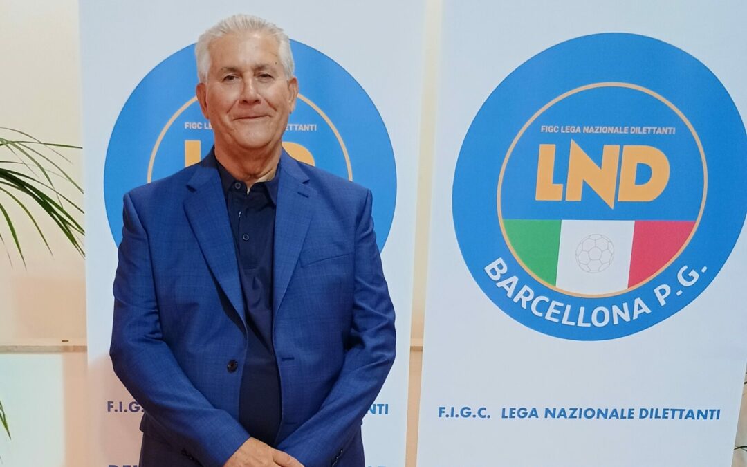 Barcellona PG. Il nuovo Delegato F.I.G.C. è Giuseppe Agrì: “Continuerò a mettermi a disposizione delle nostre società affiliate”