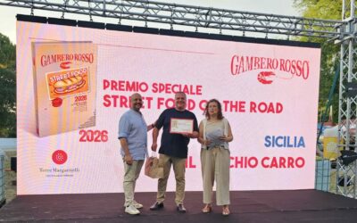 Il miglior “Street Food on the road” d’Italia è il panino con porchetta di suino nero dei Nebrodi dell’allevatore Giuseppe Oriti, premiato a Roma da Gambero Rosso