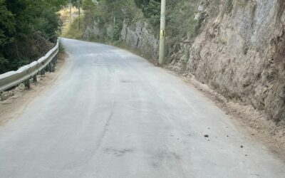 Rometta, completato intervento di mitigazione del rischio lungo S.P. 56, ripristinata la viabilità in località Palostrico