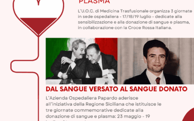 Dal sangue versato al sangue donato, Open day donazione e reclutamento donatori: “Un gesto per la vita contro ogni forma di violenza”
