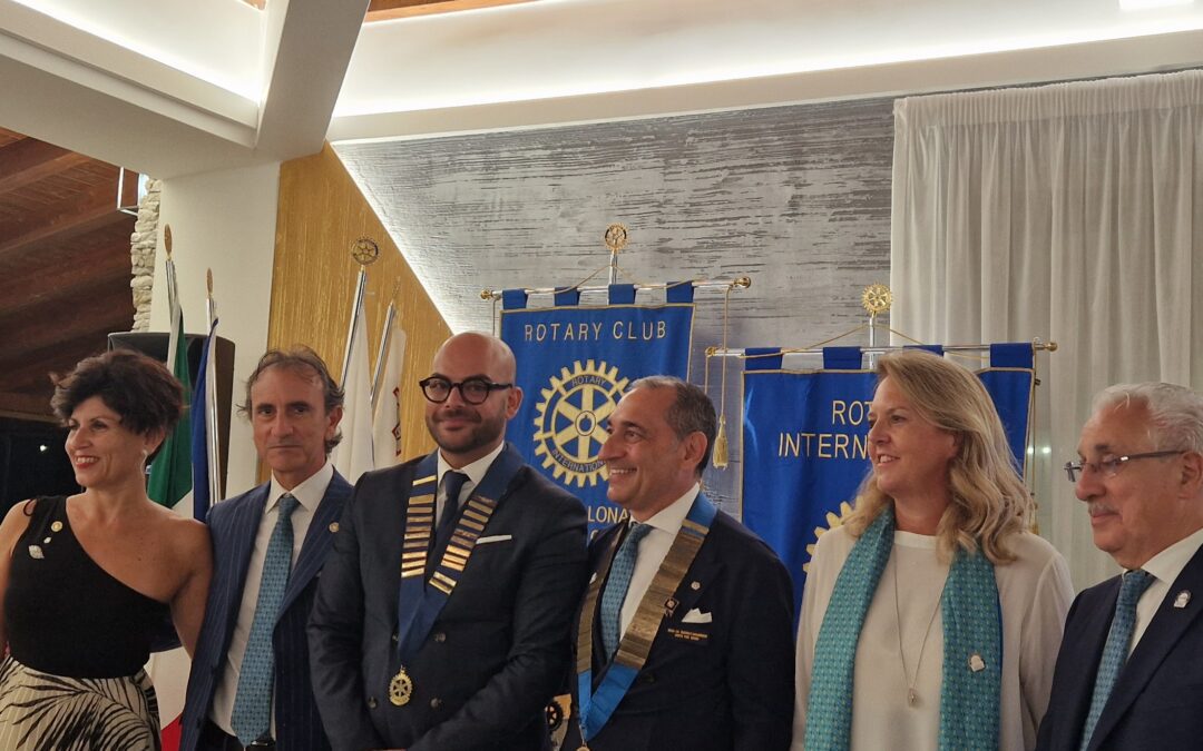 Barcellona PG. Al Rotary Club il governatore Sergio Malizia: lanciata nuova campagna di solidarietà e inclusione