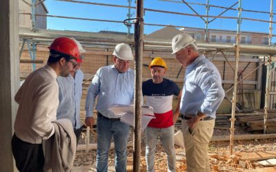 Milazzo. Comune, sopralluogo di Midili nel cantiere del nuovo asilo comunale di Grazia. Recupero Molini Lo Presti, Famma vincitrice progetto in collaborazione specialistica con studio UFO