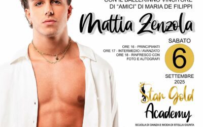 Terme Vigliatore. Il vincitore di Amici Mattia Zenzola alla Star Gold Academy