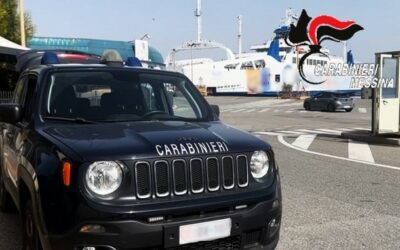 Sbarca a Messina con 2,5 kg di droga, 25enne arrestato
