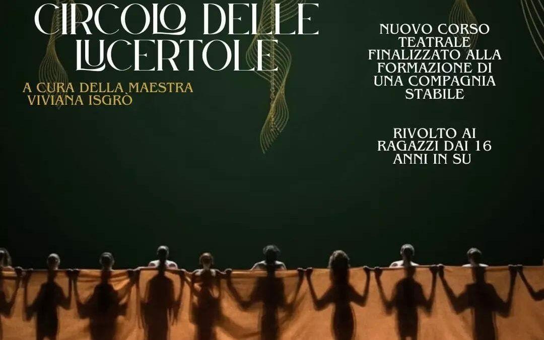 Il Circolo delle Lucertole apre le iscrizioni al nuovo Corso di Teatro