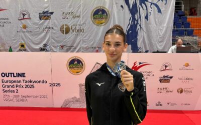 Barcellona PG. Taekwondo, medaglia d’argento a Clio Sottile della Tiger’s Den all’European Grand Prix