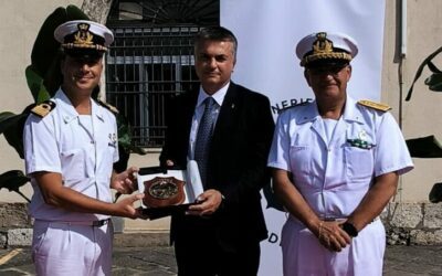 Milazzo. Visita istituzionale del vice Ministro delle Infrastrutture e dei Trasporti Edoardo Rixi al comando della Capitaneria di Porto