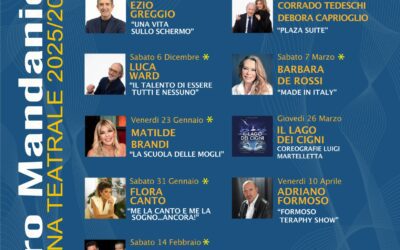 Da Ezio Greggio a Adriano Formoso, appuntamenti e abbonamenti al Teatro Mandanici di Barcellona Pozzo di Gotto firmati Olimpo