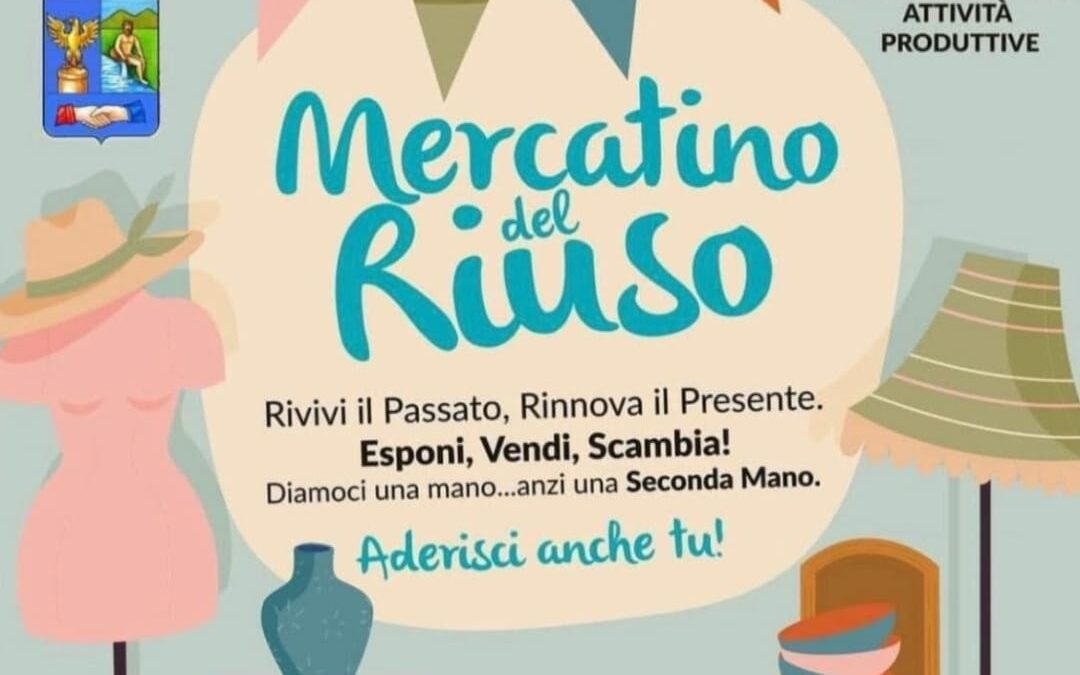 Barcellona PG. Torna il Mercatino del Riuso ai Giardini Oasi