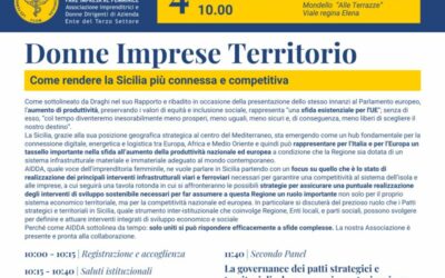 Donne, imprese e territorio: imprenditrici per una Sicilia più connessa e competitiva