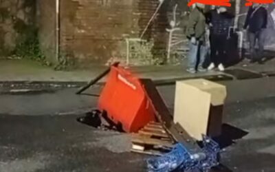 Messina. Via Santa Marta: la piena d’acqua e l’ennesimo cedimento, Gioveni: “Richiesta adesso di accesso agli atti!”