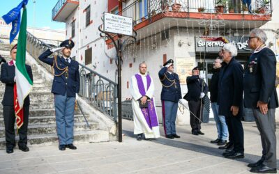 A Messina, cerimonia con targa e scalinata in onore del poliziotto Antonino D’Angelo