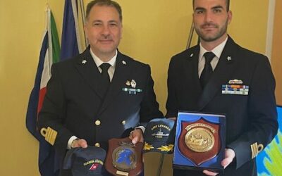 Capitaneria di porto di Messina, visita istituzionale del Comandante della Nave Levanzo