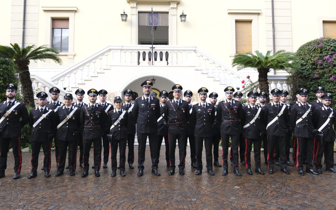 A Messina, 24 nuovi Carabinieri al Comando Provinciale di Messina per potenziare controllo del territorio