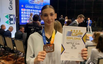 Barcellona PG. Taekwondo, medaglia di bronzo per Clio Sottile al Grand Prix Final