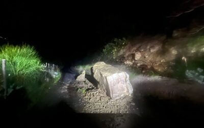 Montalbano Elicona. Caduta masso, riaperta carreggiata strada Montalbano–Braidi