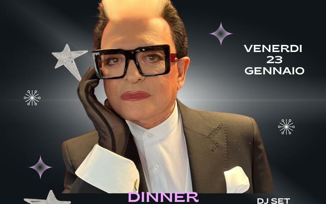 Cristiano Malgioglio al Paradiso di Milazzo: musica, spettacolo e alta cucina per una cena evento esclusiva