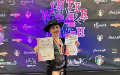 Terme Vigliatore. Clelia Giunta sul podio nazionale della danza sportiva con il circuito Latin Dance League