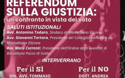 Montalbano Elicona. Referendum costituzionale: le ragioni del sì e del no, un confronto della Pro Loco Braidi