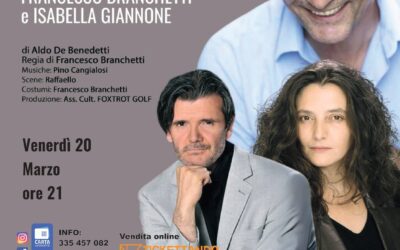 “L’Onorevole, il Poeta e la Signora” con Lorenzo Flaherty, Francesco Branchetti e Isabella Giannone al Teatro Mandanici