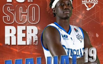 Basket. La Svincolati Milazzo torna a sorridere nel derby con la Basket School Messina: super Malual