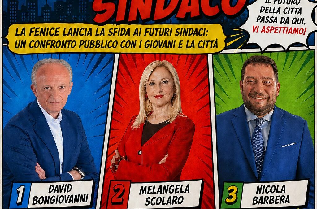 Barcellona PG. Elezioni, “La Fenice” promuove confronto tra giovani e candidati Sindaco: al via un ciclo di incontri pubblici