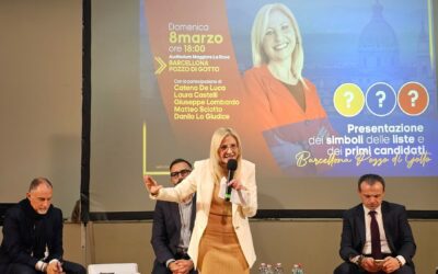 Elezioni comunali a Barcellona PG. Riorganizzazione amministrativa, Scolaro punta su personale e potenziamento del processo di informatizzazione