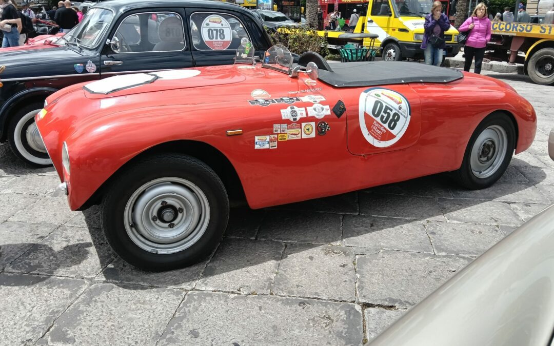XXXV rievocazione Giro di Sicilia, oltre 200 equipaggi: Vincitori Mauro Giansante e Vincenzo Sernese in Fiat Ermini 1100 del 1946