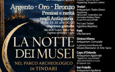 La ‘Notte dei Musei’ nel Parco Archeologico di Tindari, aperture straordinarie sabato 23 Maggio