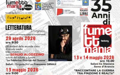 Nuvole disegnate per i 35 anni di Fumettomania a Barcellona Pozzo di Gotto