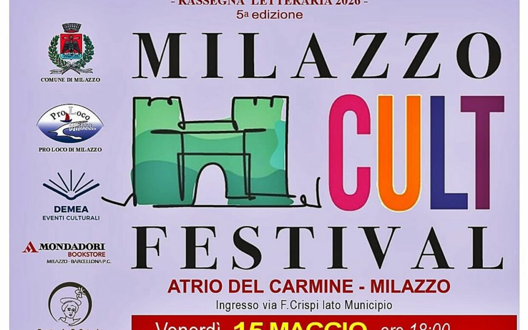 MilazzoCultFestival, al via la quinta edizione: da Padre Enzo Fortunato a Nadia Terranova