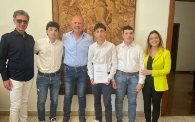 Milazzo. A Palazzo dell’Aquila la mini impresa “ElectricalArt_JA” dell’istituto “Majorana”: campione regionale Sicilia 2026