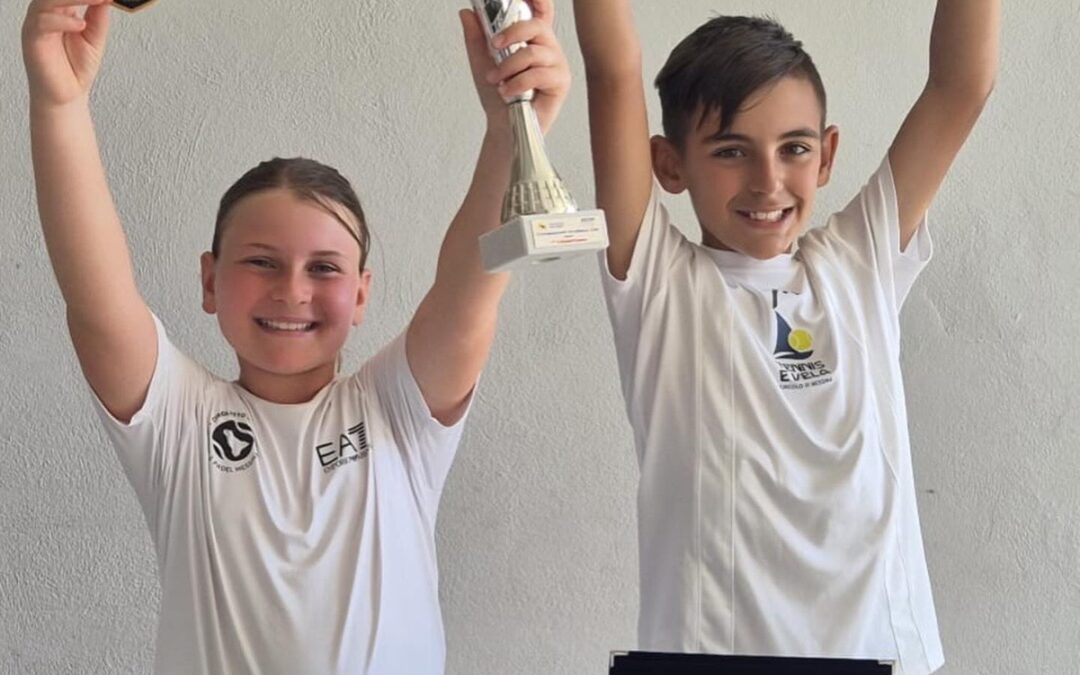 Messina. Giovani tennisti protagonisti al Club Circoletto dei Laghi: trionfo per Arianna Salvo e Elia Polistena