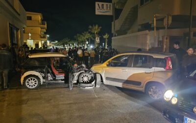 Barcellona PG. Grave incidente a Calderà: scontro minicar – auto