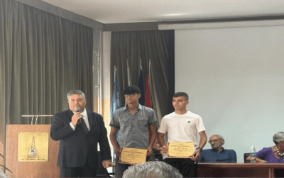 L’I.T.T. “E. Majorana” celebra le sue eccellenze: premiati ci campioni dello sport Gaetano Munafò e Gabriele Nania